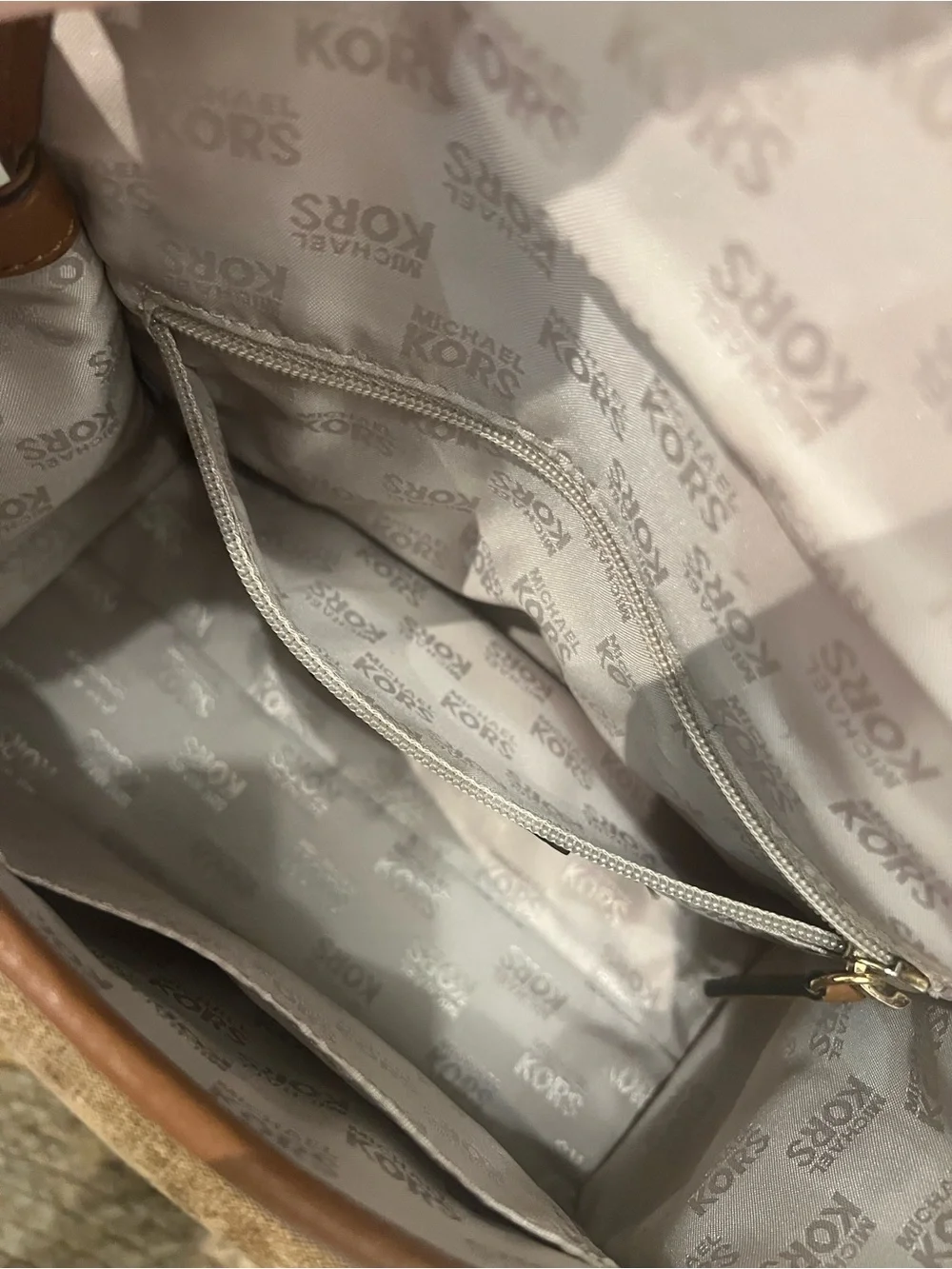 Michael Kors brown Margo bag